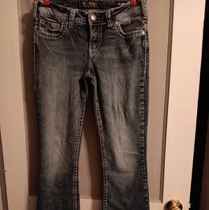 Silver jeans/ Fluid Denim